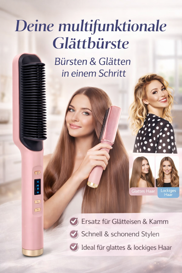 Blitzschnelle Haarbürste