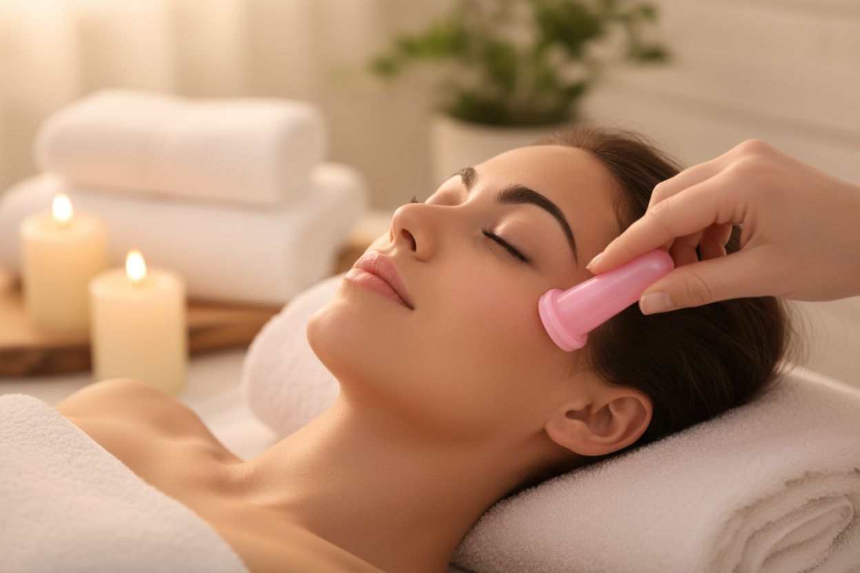 Magisches Gesichts-Massagebecher Set